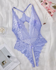 Teddy Halter de Mariée avec Détail Ouvert