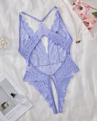 Teddy Halter de Mariée avec Détail Ouvert