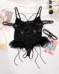 Body en dentelle grande taille