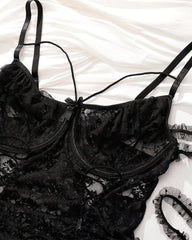 Body en dentelle grande taille