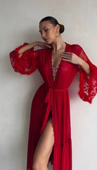 Kimono en Dentelle Transparente